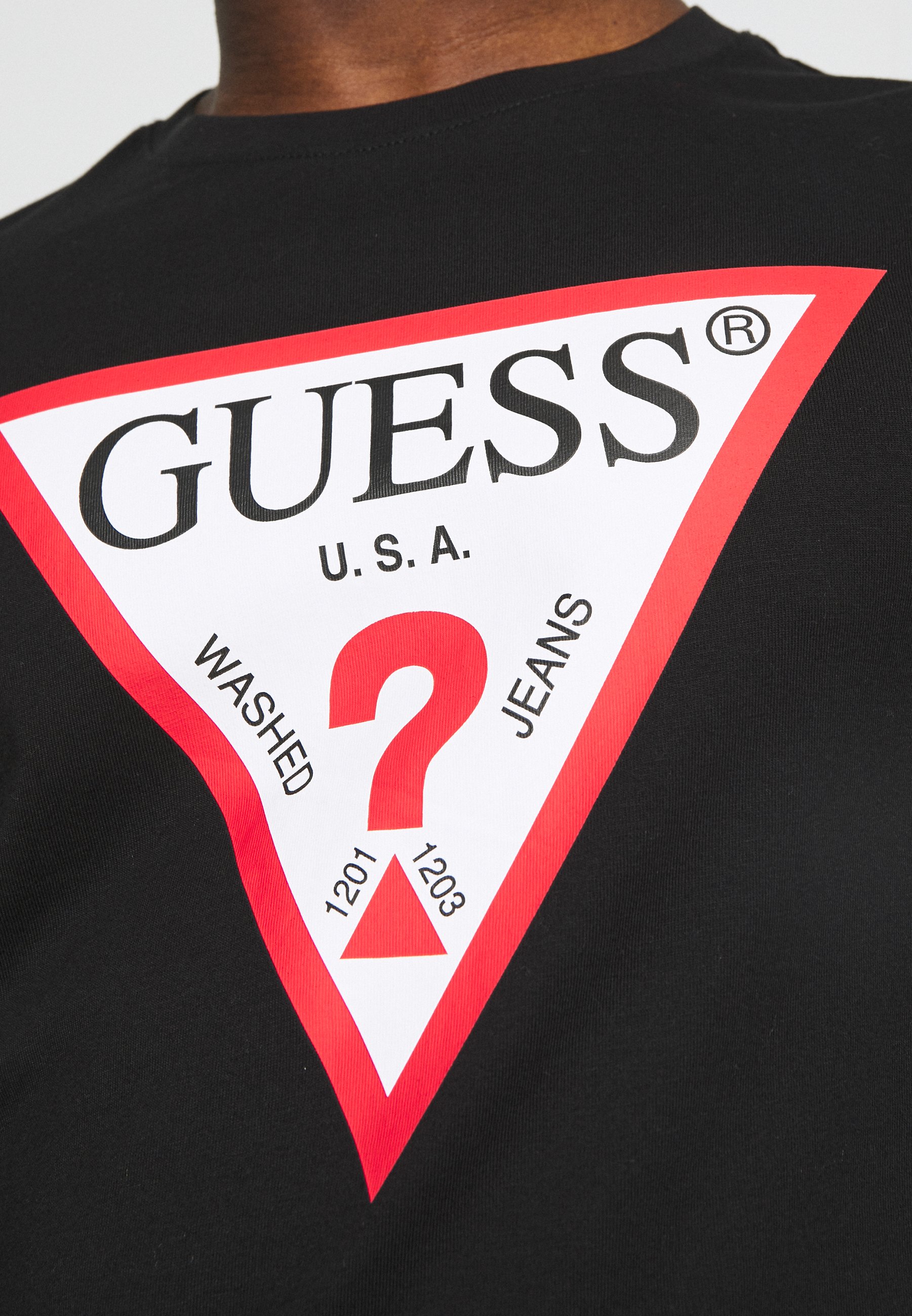 guess black top
