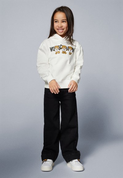 MOSCHINO HOODED UNISEX - Felpa con cappuccio - cloud
