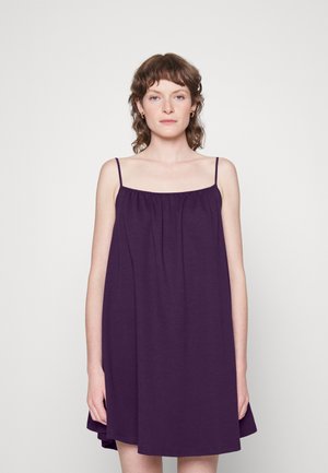 Vestido de malha - dark purple