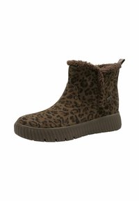 Tamaris COMFORT STEP IN - Bottes de neige - dark leopard