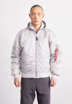 TEC STUDIO - Bomber Jacket - pastel grey