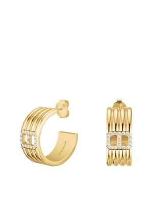 FINE OCTAGON HOOPS - Earrings - gold-coloured