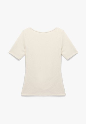 Koton, DRAPED DETAIL - T-paita - off-white