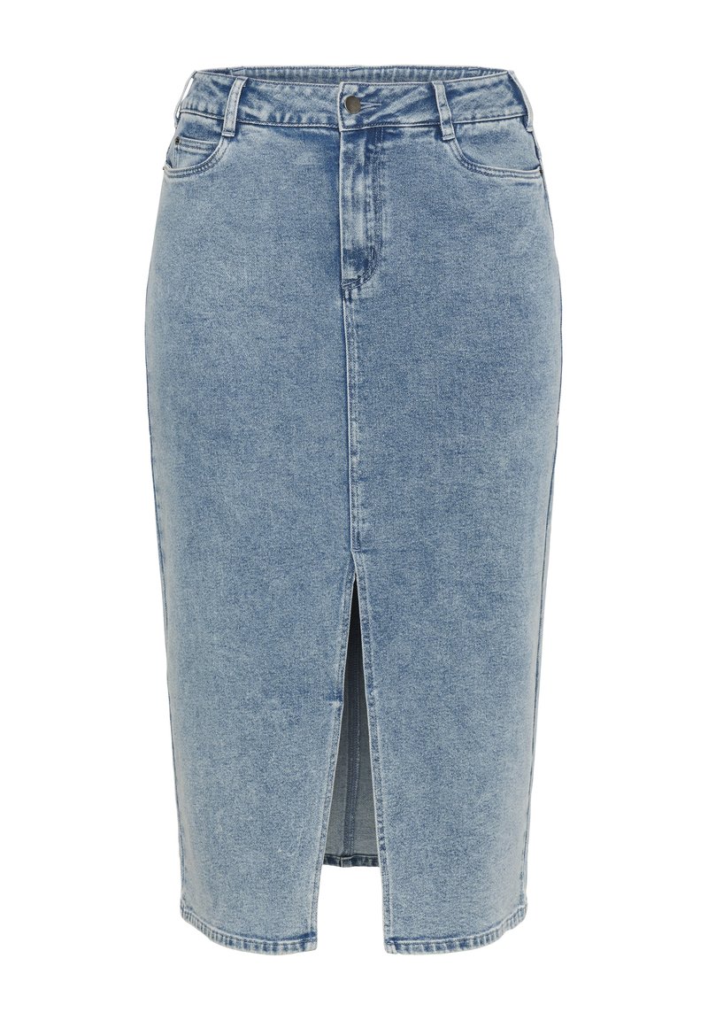 Kaffe Curve Jeansrok blauw denim/bluedenim