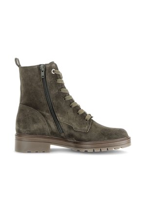 Gabor, GABOR SCHNÜRSTIEFELETTE - Lace-up ankle boots - oliv