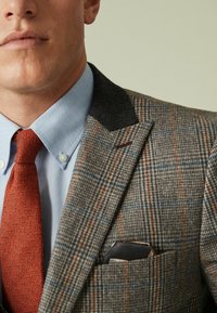 Next TAILORED FIT WOOL TRIMMED - Colbert - grey