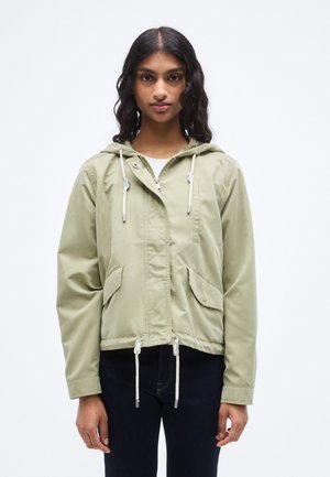 ONLSKYLAR HOOD SPRING JACKET - Καλοκαιρινό μπουφάν - aloe