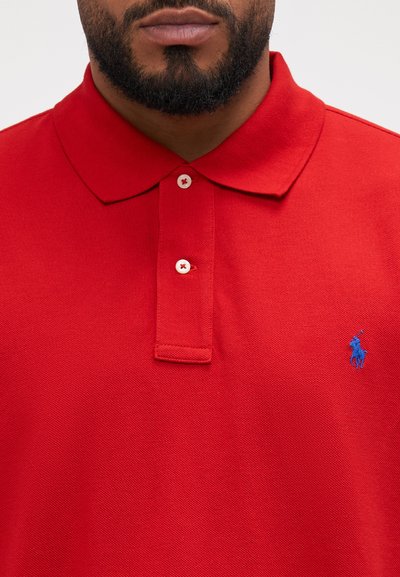 Polo Ralph Lauren Big & Tall THE ICONIC MESH POLO SHIRT - Polo marškinėliai - martin red