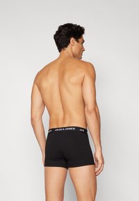 Jack & Jones JACSOLID TRUNKS 12 PACK - Boxerbriefs - black/green/ mottled light grey