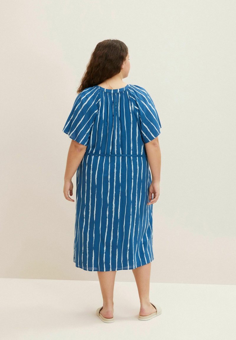 Damen Freizeitkleider | MY TRUE ME TOM TAILOR Freizeitkleid blue tiedye stripe/dunkelblau - KM71769 Damen Freizeitkleider | MY TRUE ME TOM TAILOR Freizeitkleid blue tiedye stripe/dunkelblau - KM71769