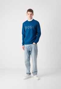 BOSS SALBO - Felpa - open blue