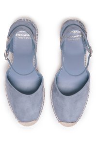 FRED MARTIN COLLECTION BARI - Sandály na platformě - jeans suede