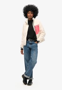 Superdry & Co Giacca in pile - off white