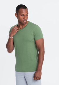 Ombre Jednoduché tričko - green