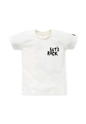 KURZARM LOVELY DAY - Print T-shirt - creme