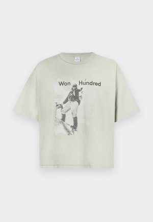 HOUSTON MOUNTAIN - T-shirts med print - washed puritan gray