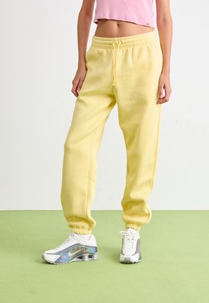 PANT - Pantalon de survêtement - soft yellow/(sail)