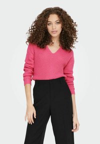 JDY JDYNEW MEGAN  PULLOVER - Trui - shocking pink