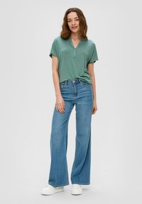 s.Oliver T-Shirt basic - helles petrol