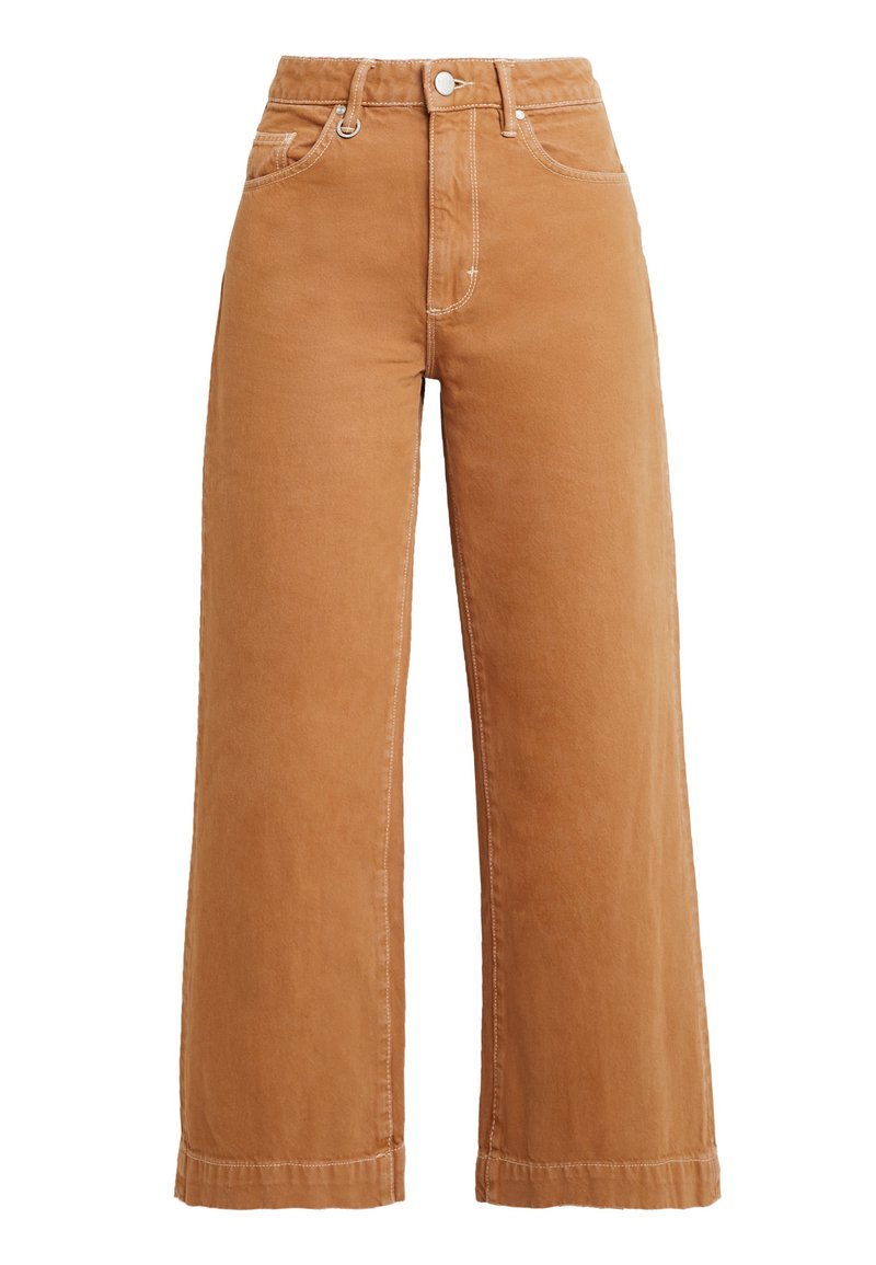 Neuw Flared Jeans gekleurd denim