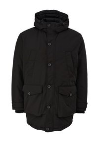 s.Oliver MIT VIELEN TASCHEN - Manteau d'hiver - schwarz