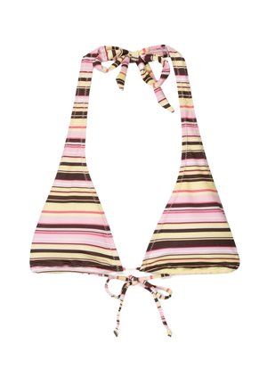 STRIPED - Bikini top - light pink