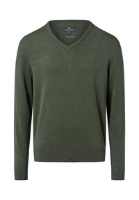 Strickpullover - tanne