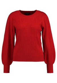 Selected Femme Strickpullover - red