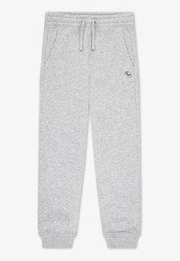 Abercrombie & Fitch - ESSENTIAL JOGGER - Tracksuit bottoms - light grey heather Thumbnail Image 1