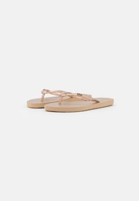 Roxy VIVA SPARKLE - Sandálias em T - gold