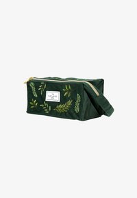The Flat Lay Co. MARSHMALLOW FLAT LAY MAKEUP BOX BAG - Trousse - green leaves
