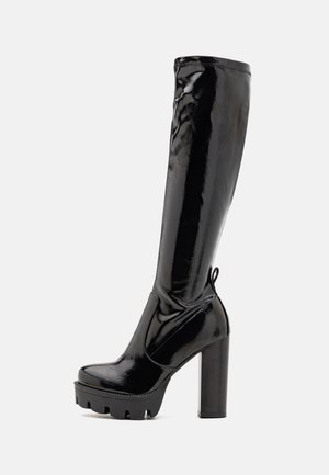Bottes à talons hauts - black