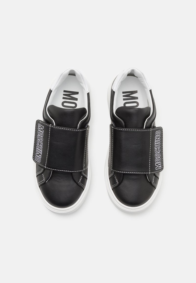 MOSCHINO UNISEX Trainers black/white/black