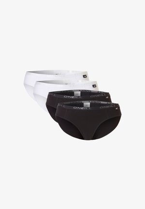 O'Neill, 4-PACK - Bikinibroekje - white black