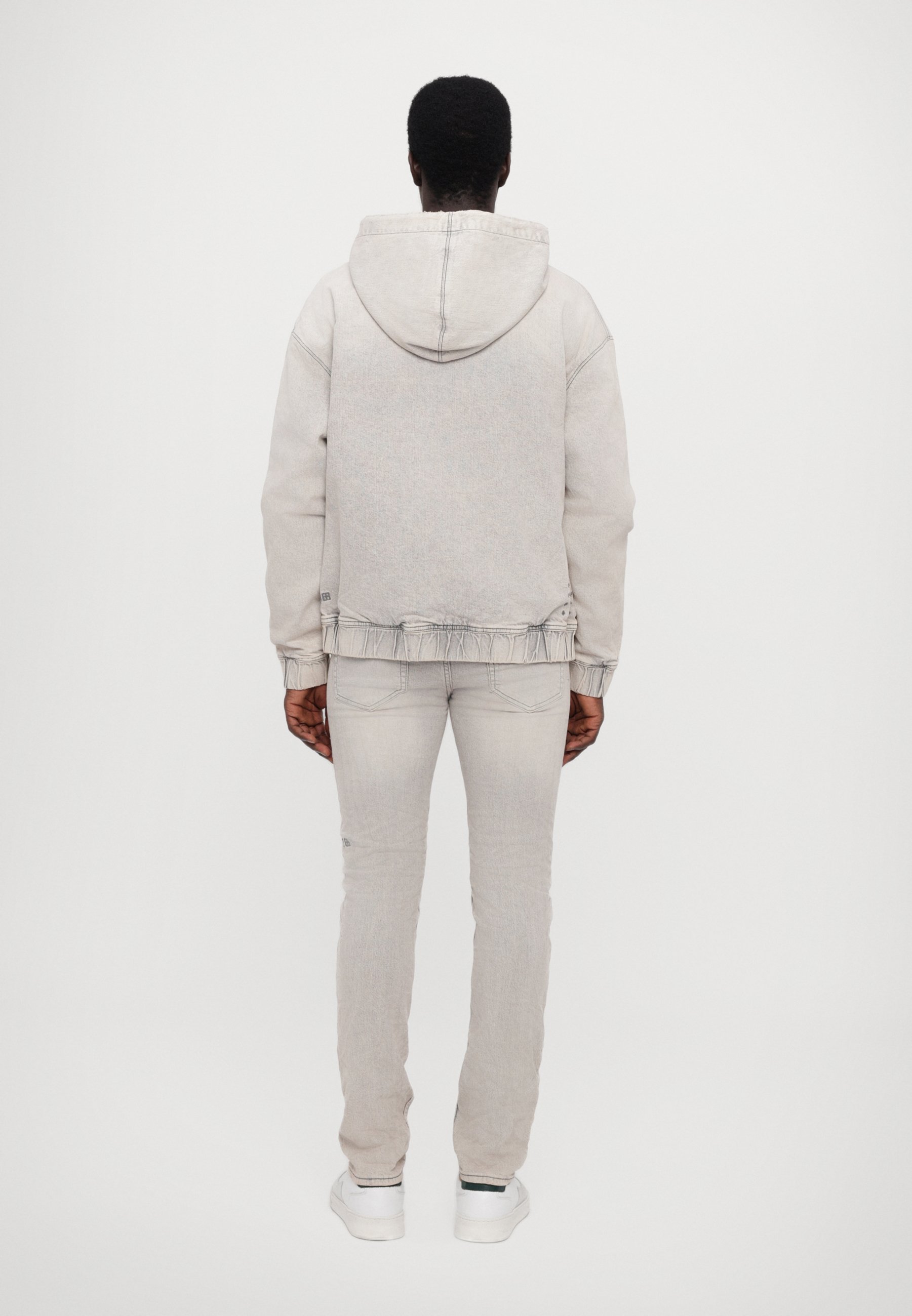 KSUBI Zipped Denim Hoodie フルジップ デニム フーディ Buy ZIPPED DENIM HOODIE ECRU | Ksubi ++