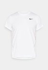 VICTORY - Sport T-shirt - white/black