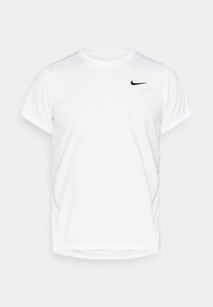 Nike Performance VICTORY  - Sports T-shirt - white/black