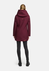 Marikoo MAYLEEN - Veste imperméable - dark red melange