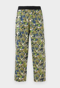 TRAIN VISIBILITY PANTS GRAPHIC - Παντελόνι φόρμας - fancy green new
