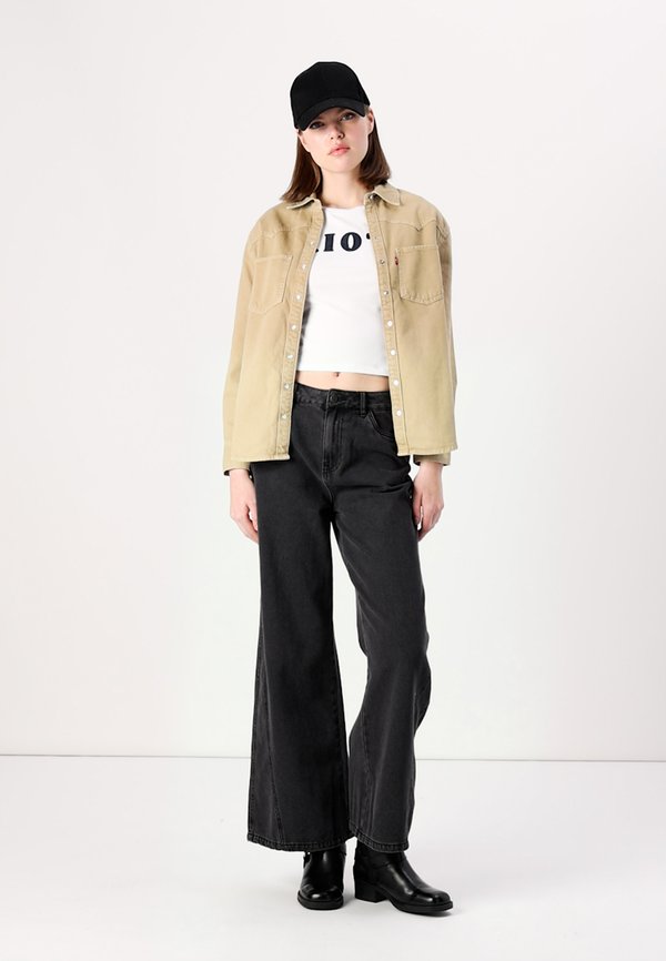 TEODORA WESTERN SHIRT - Button-down blouse - dusty travertine4