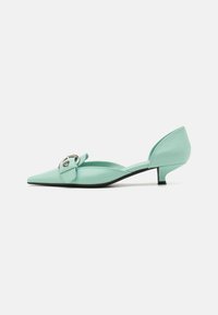 SMOOTH - Klasične pete - green/silver