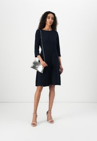 TOM TAILOR DRESS WITH BUTTON DETAIL - Vestito casual - sky captain blue