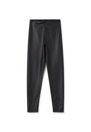 Leggings - Trousers - black