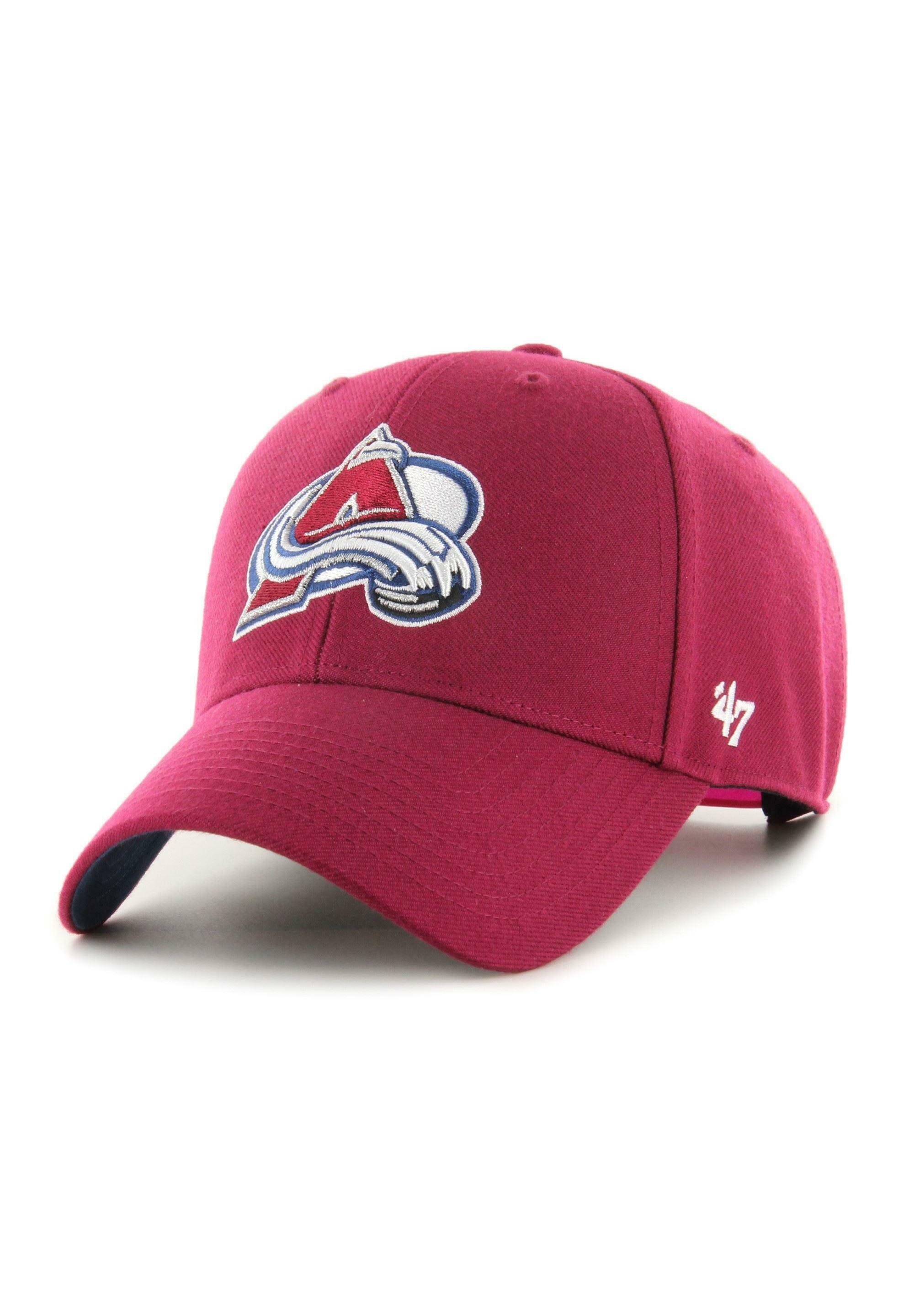 Casquette Colorado Avalanche '47 Brand - Rouge, Taille Unique Ajustable - Officielle NHL