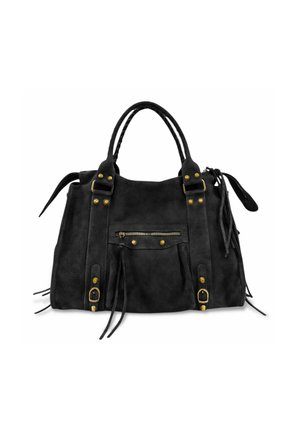 GRAND CUIR STORM - Sac à main - noir