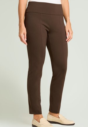 PULL-ON  - Leggings - marrone