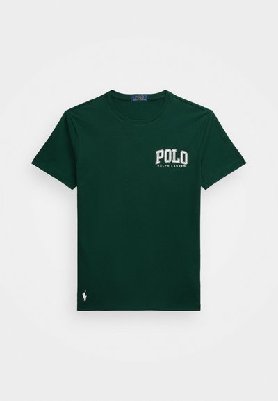 Polo Ralph Lauren CUSTOM SLIM FIT LOGO JERSEY T-SHIRT - Triko s potiskem - moss agate
