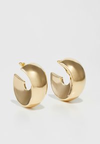 SCULPTED CREOLE - Orecchini - gold-coloured