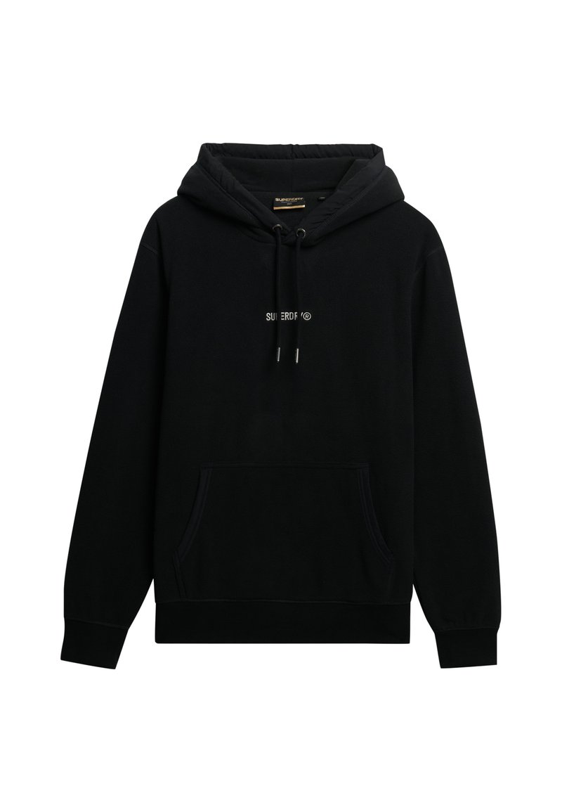 Pull à Capuche Superdry Noir - Taille S - Occasion En Parfait état - Logo Brodé