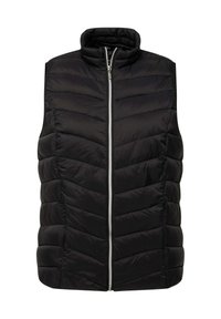 HYPRAR FUNKTIONS-STEPPWESTE WASSERABWEISEND ZIPPTASCHEN - Bodywarmer - black